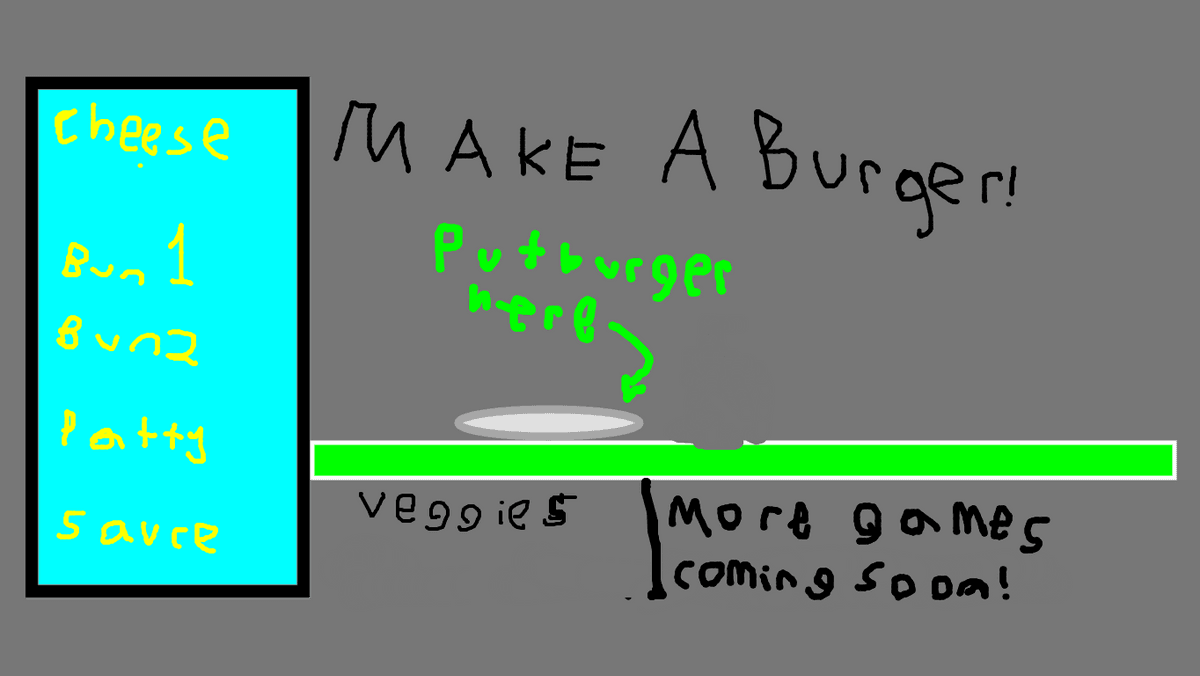 (UPDATE!)Make a Burger