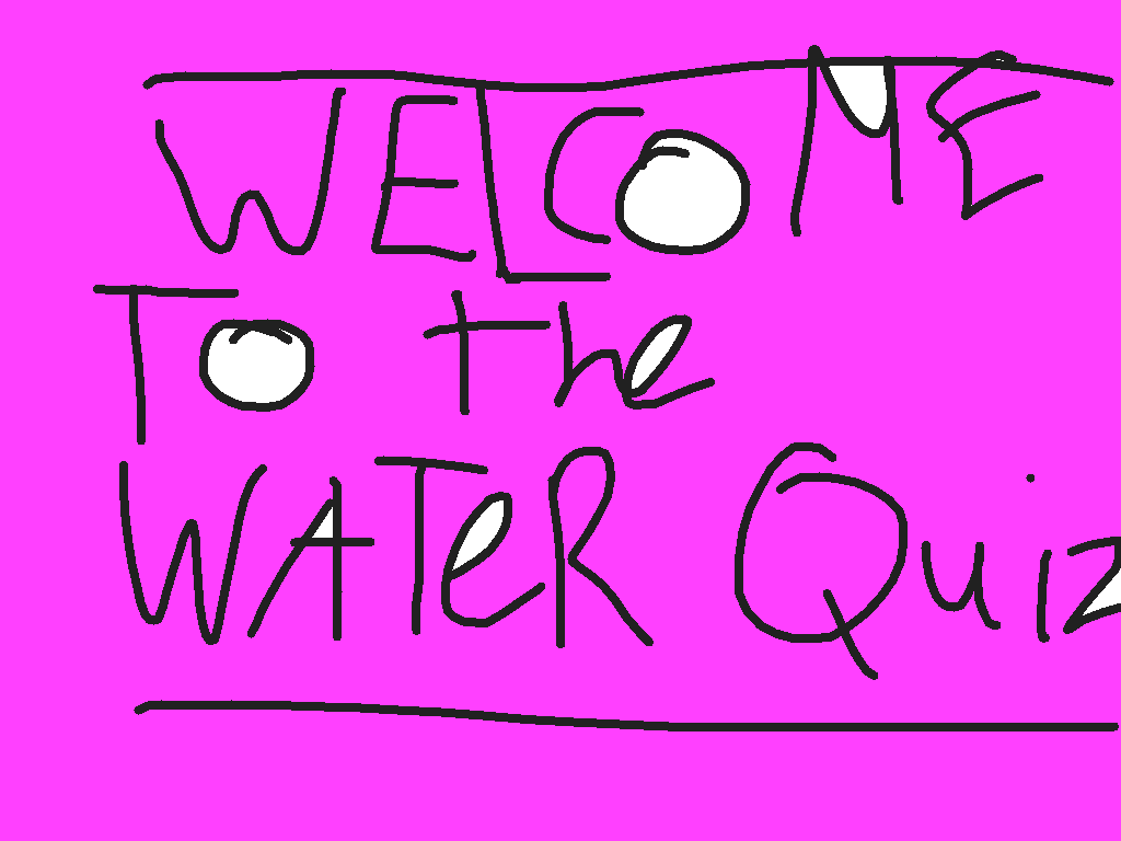 Water Quiz