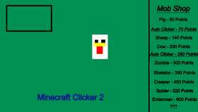 Minecraft Clicker 2 hacked