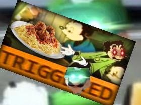 If you laugh, Luigi gets no spaghet 1