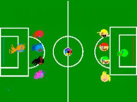 2-Player Team Sonic vs Team mario soccer 1