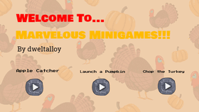 Marvelous Minigames - Fall edition