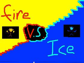 1-2 player ice vs fire NEW 2
