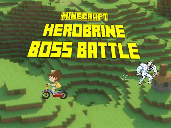 minecraft herobrine boss battle 1 1 1