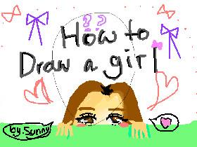 How to draw girl 4