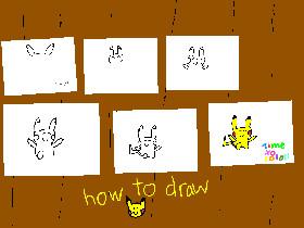 how to draw: Pikachu from Pokèmon. - copy