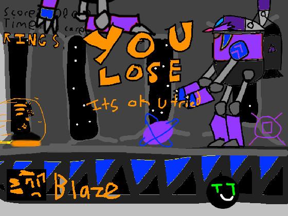 Blaze Death Egg robot Boss 