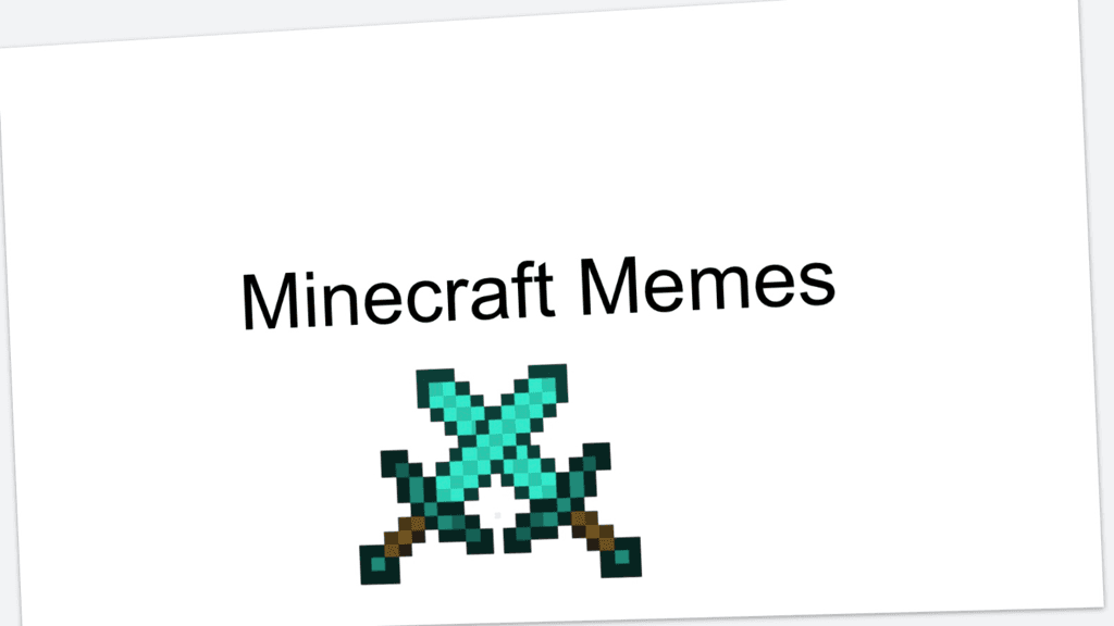 Minecraft Memes