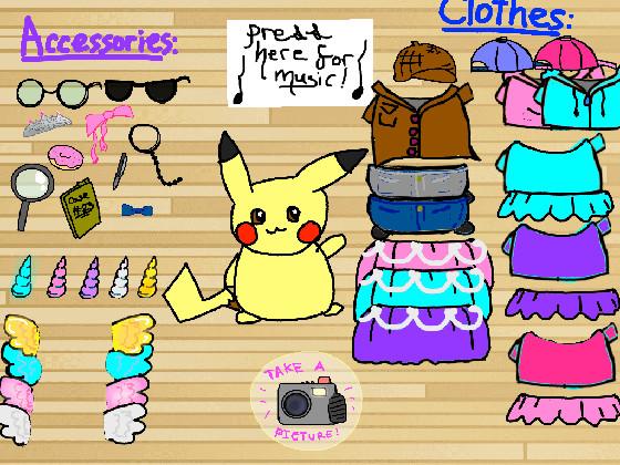Pikachu Dress-up!  1