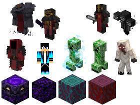 Minecraft with playable mobs