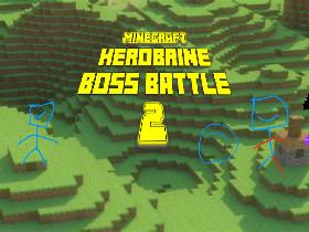 minecraft herobrine boss battle 2  1 2 1 1