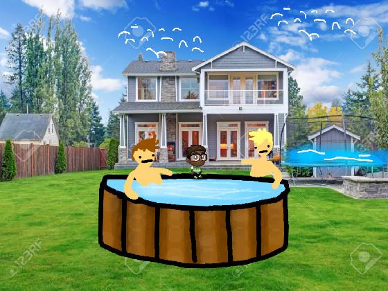 Sharks in the hot tub 1