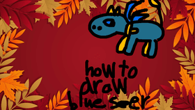 HOW TO DRAW BLUE SEER