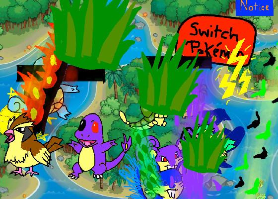 Pokemon battle & catch from saiyan 1