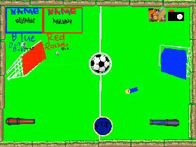 Soccer 2 player physics game