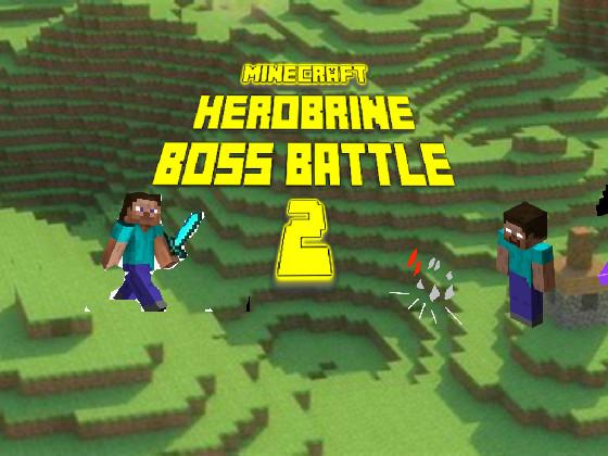 minecraft herobrine boss battle 2  2 1