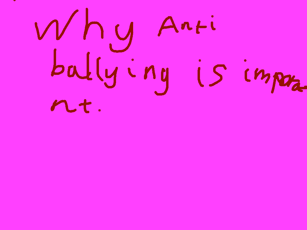 Why anti bullying week is important