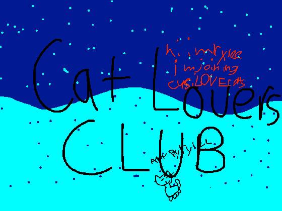 Cat Lovers CLUB 1