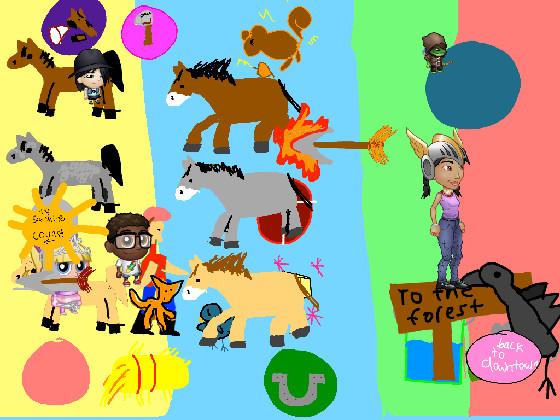 Horse World (WIP) *NEW CHARACTERS! NEW WORLD!*