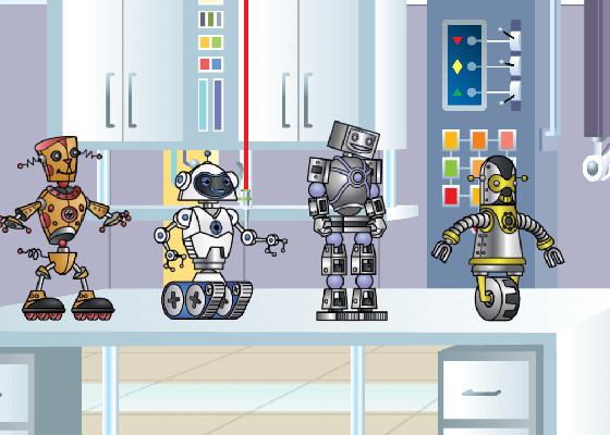 Robot dance party!! 1
