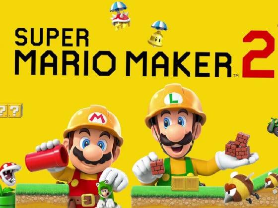 Super Mario Maker 2 intro