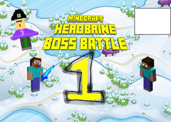 minecraft herobrine boss battle 2  1 4 1 1 1