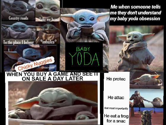 who likes baby yoda?