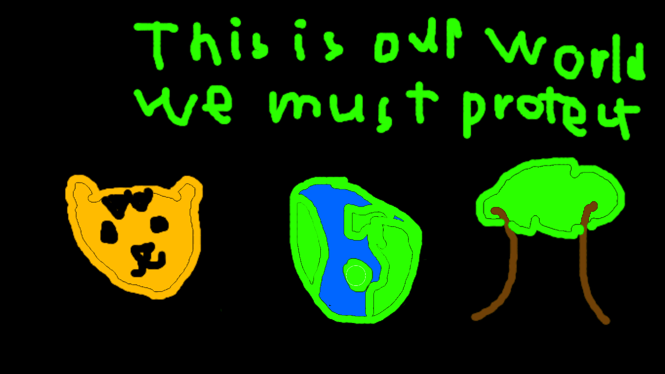 We must save our world