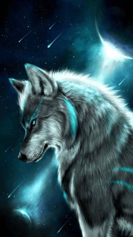 Animated Wolf 2