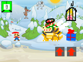 Mario Boss Battle Christmas version