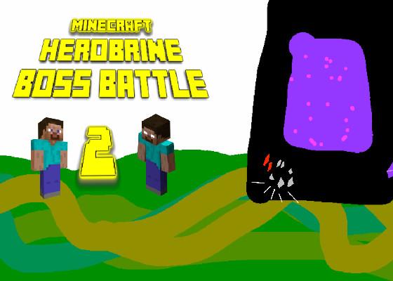 minecraft herobrine boss battle 2  1h 1
