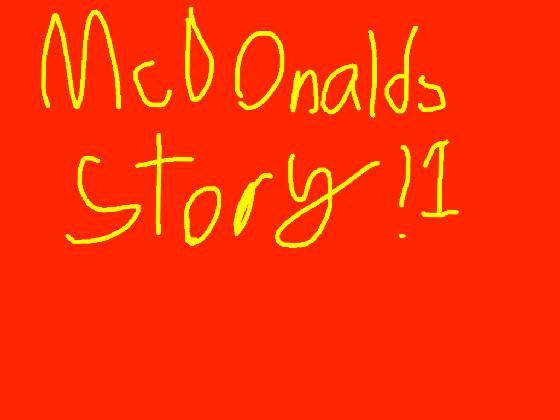 Mcdonald story