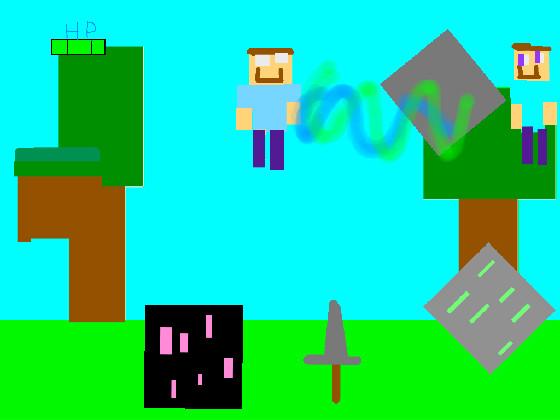Minecraft:herobrine fight 1 but your fast