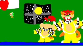 The Most Hardest Bowser Boss Battle In Yoshis island