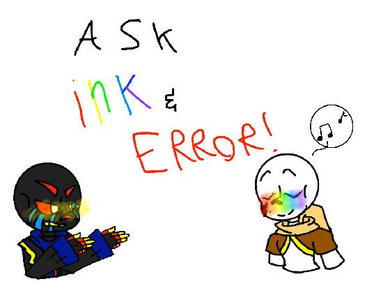 Ink and error question