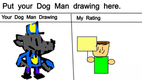 Dog Man Art Competition