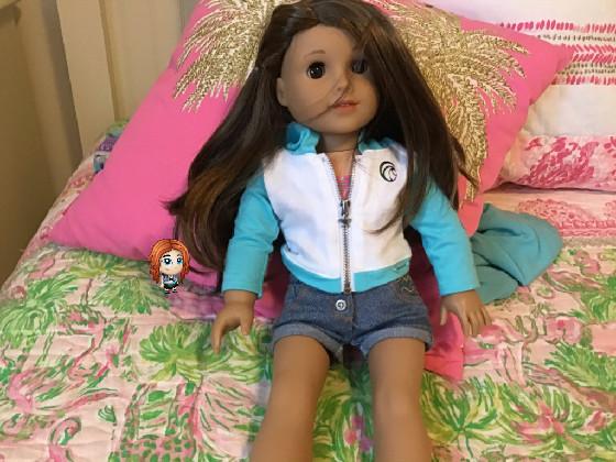  All of my American girl doll