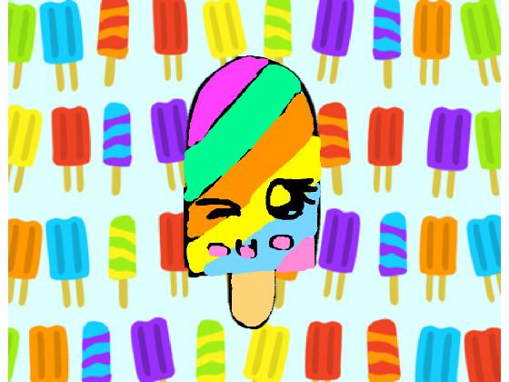 How to draw a cute popsicle 1 1