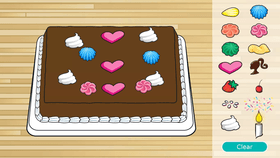 Cake heart