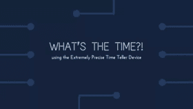 WHAT’S THE TIME?