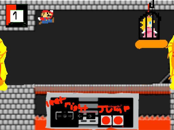Super Mario Bowser battle  1