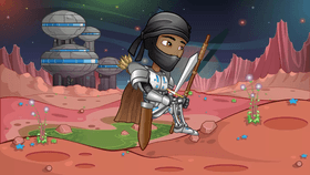 ninja in alien space