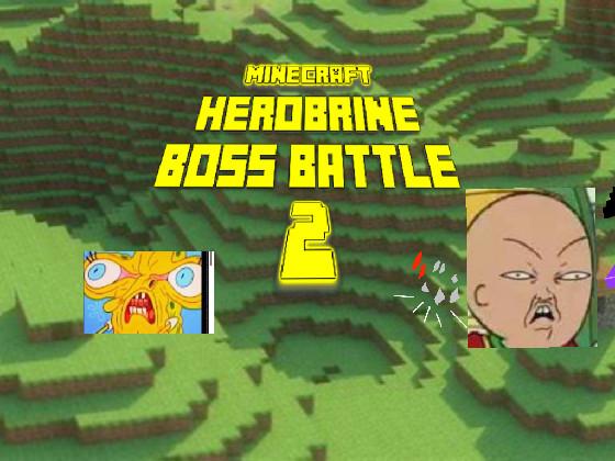 minecraft herobrine boss battle 2  1 2
