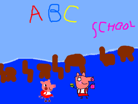peppa pig go to school