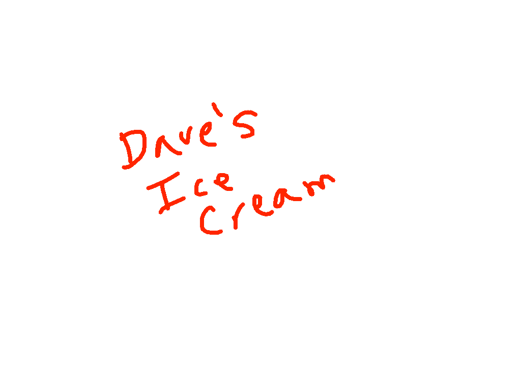 Dave’s Ice Cream