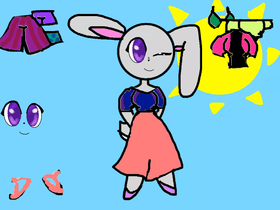 Summer bunny dress up