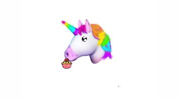 unicorn cupcacke