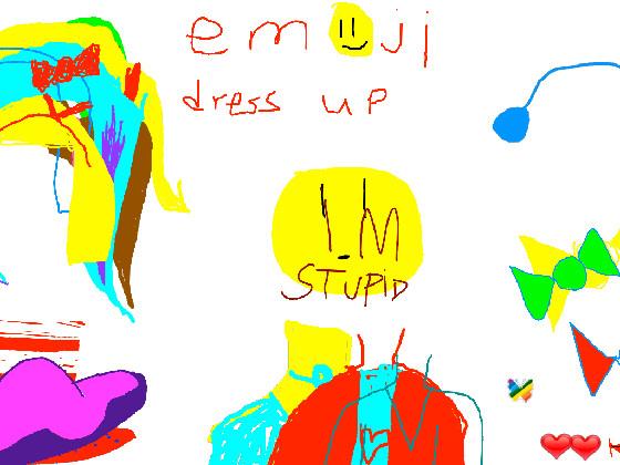 Emoji dress up 1