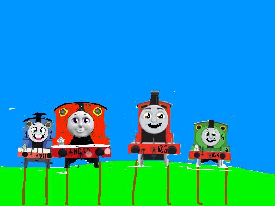 thomas the tank engine band including cheecky