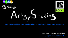 Artsy Daisy logo ( aeiou and teeth commands variant, (2021-)